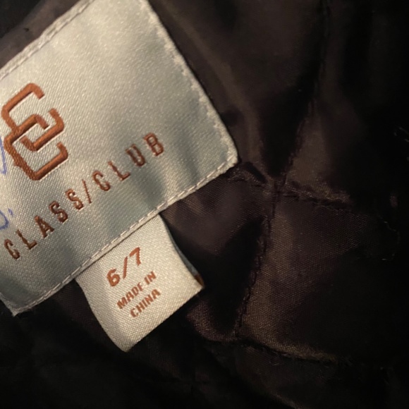 Child’s black wool pea coat - Picture 2 of 3